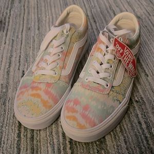Vans Ward sneaker Tie Dye NWT